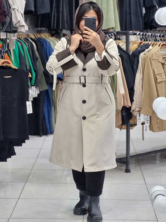 بارانی استین سگک کد 1923